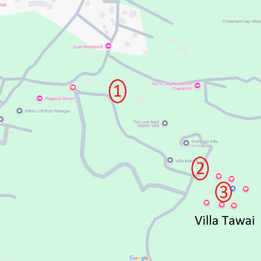Villa Tawai Parking